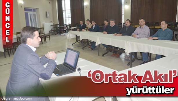 ZONGULDAK'TA EĞİTİMCİLER, ORTAK AKIL TOPLANTISI DÜZENLEDİ