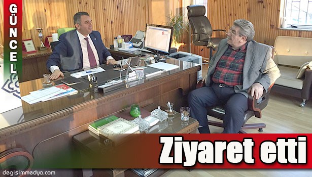 KDZ. EREĞLİ TSO BAŞKANI TETİKER'DEN VERGİ DAİRESİNE ZİYARET