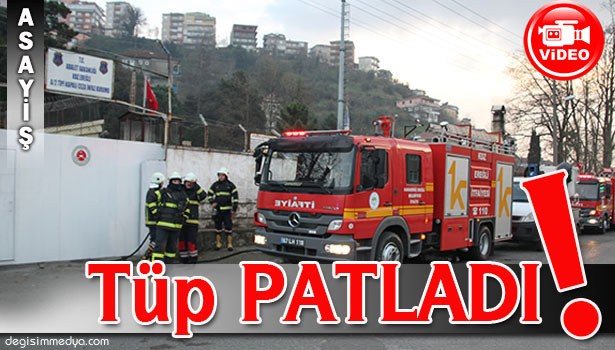 TÜP PATLADI, YANGIN ÇIKTI, MAHKUMLAR FİRAR ETTİ