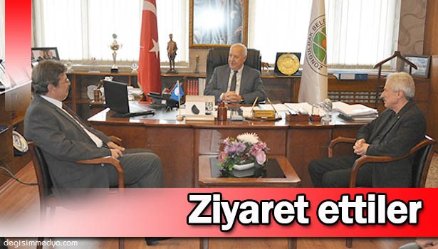 BAŞKAN AKDEMİR'İ ZİYARET ETTİLER