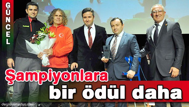 ŞAMPİYON EREĞLİ BELEDİYE SPOR'A BİR ÖDÜL DAHA