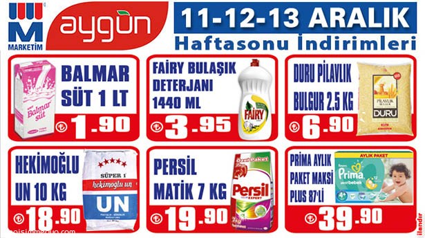 MARKETİM'DE İNDİRİM GÜNLERİ