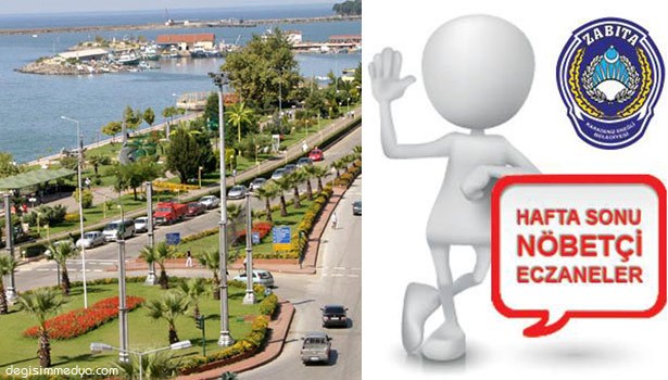 HAFTASONU NÖBETÇİ ECZANE LİSTESİ