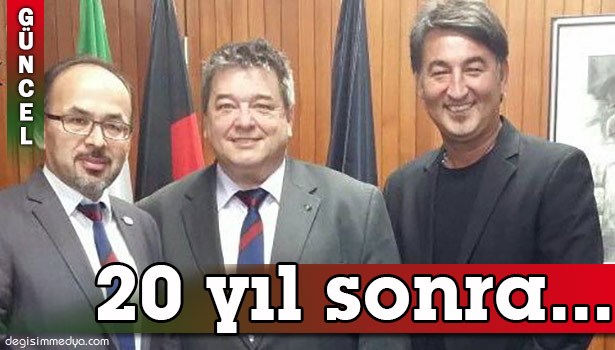 ALMANYA'DA 20 YIL SONRA GERÇEKLEŞEN İLK RESMİ ZİYARET