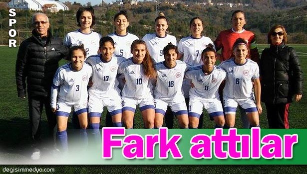 EREĞLİ BELEDİYESPOR'UN KIZLARI, GAZİKENT'E FARK ATTI