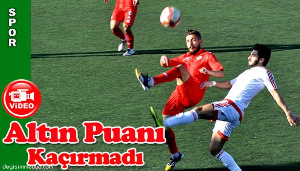 EREĞLİ BELEDİYESPOR ALTIN PUANI VERMEDİ