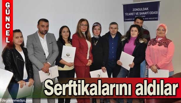 ZTSO'NUN DÜZENLEDİĞİ UYGULAMALI GİRİŞİMCİLİK EĞİTİMİ SERTİFİKALARI DAĞITILDI