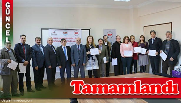 GÖKÇEBEY'DE KIRSAL TURİZM ETKİNLİKLERİ KURSU SONA ERDİ