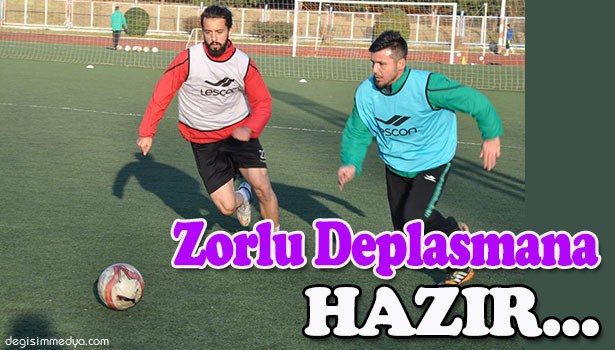 EREĞLİ BELEDİYESPOR ZORLU DEPLASMANA HAZIR