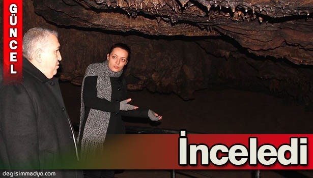 DURDUBAŞ, GÖKGÖL MAĞARASI'NI İNCELEDİ