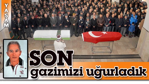 ZONGULDAKLI KIBRIS GAZİSİ SON YOLCUĞUNA UĞURLANDI