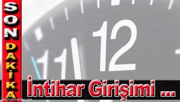 FİLYOS IRMAĞI'NDA İNTİHAR GİRİŞİMİ