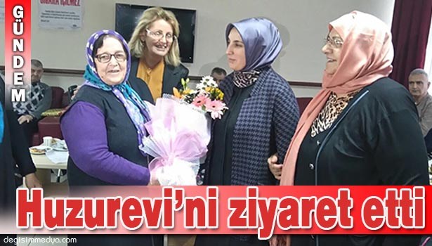 NERİMAN KABAN'DAN HUZUREVİNE ZİYARET