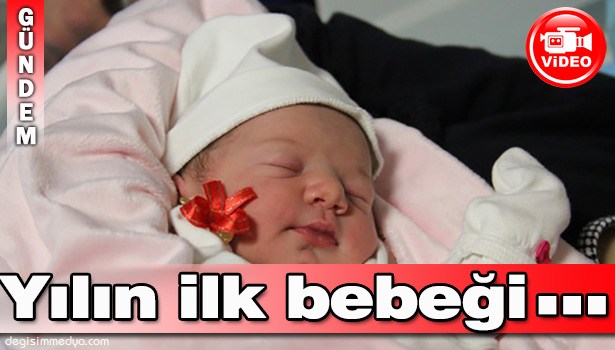 EREĞLİ'DE 2016 YILININ İLK BEBEĞİ DÜNYAYA GELDİ