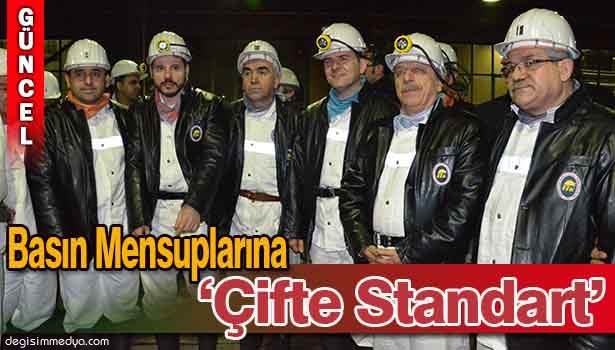 BASIN MENSUPLARINA ÇİFTE STANDART
