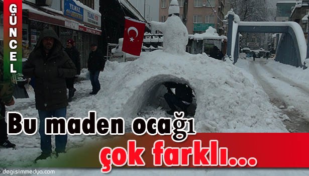 KARDAN MADEN OCAĞI YAPTILAR