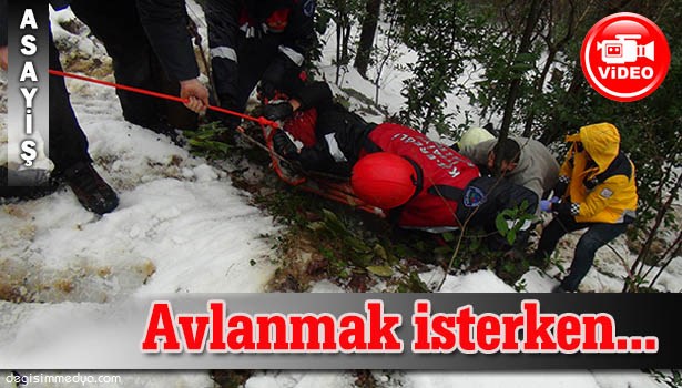 AVLANMAK İSTEDİ AMA...