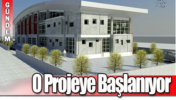 GENÇLİK MERKEZİ İNŞAATINA BAŞLANIYOR
