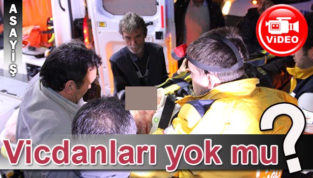 KARŞIDAN KARŞIYA GEÇMEK İSTEYEN LİSE ÖĞRENCİSİNE MOTOSİKLET ÇARPTI