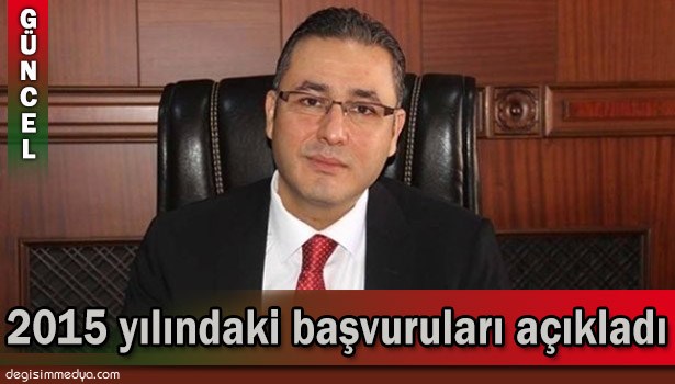 ALAPLI'DA 2015 YILINDA 2279 ADET BAŞVURU YAPILDI