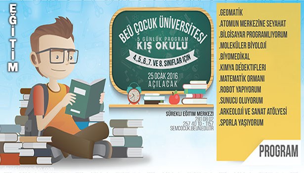 TATİLDE, HAYDİ ÜNİVERSİTEYE!