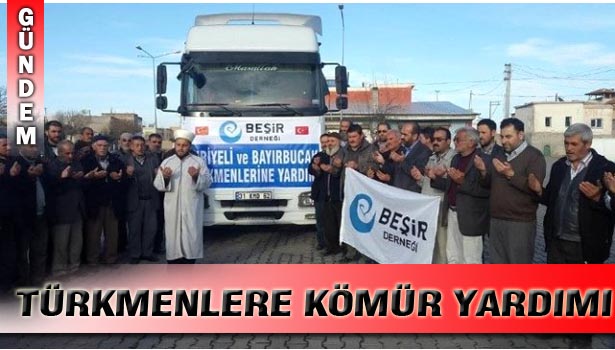 Türkmenler için kömür kampanyası...