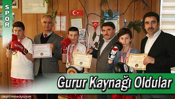 MADALYALI SPORCULAR GURUR KAYNAĞI OLDU