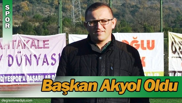 ALAPLI BELEDİYESPOR KULÜBÜ BAŞKANI SERDAR AKYOL OLDU