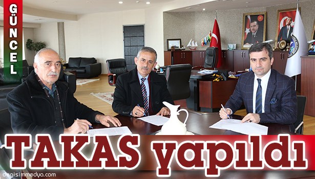 TARIM KREDİ KOOPERATİFİNİN TAKASI İLE İLGİLİ KARŞILIKLI İMZALAR ATILDI