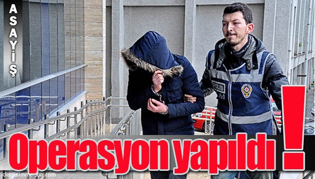 ZONGULDAK'TA BONZAİ VE ECSTASY OPERASYONU