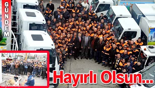 TEMİZLİK ARAÇLARI İÇİN ÇİFTE KURBAN...