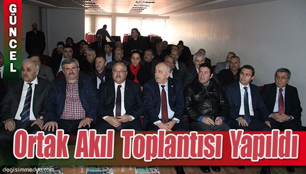 ÇAYCUMA TSO'DAN FİLYOS PROJESİ İÇİN ORTAK AKIL TOPLANTISI YAPILDI.