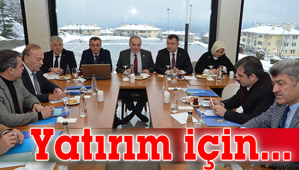 BAŞKAN YEMENİCİ, TOPLANTILARIN YATIRIM İÇİN ÖNEMLİ OLDUĞUNU VURGULADI