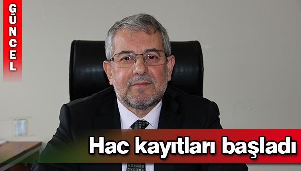 KDZ. EREĞLİ'DE HAC KAYITLARI BAŞLADI