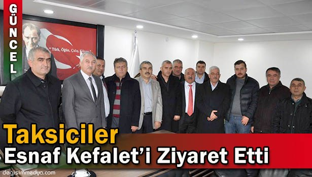 TAKSİCİLERDEN TEZEL'E ZİYARET
