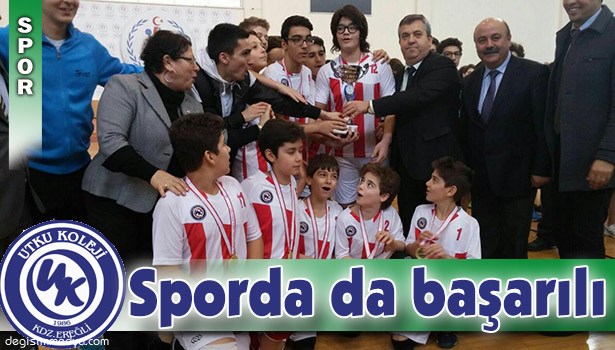 "UTKU KOLEJİ" ADINI ALTIN HARFLERLE YAZDIRDI