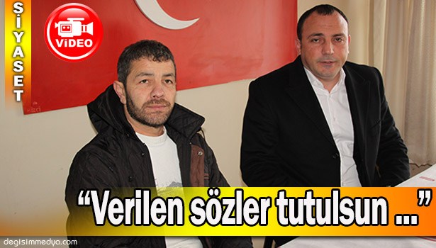 BAŞKAN ŞEKER:" UYSAL'DAN VERDİĞİ SÖZLERİ TUTMASINI BEKLİYORUZ"