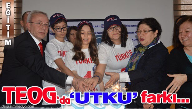 UTKU'DA "BAŞARI PASTASI" KESİLDİ