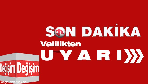 ZONGULDAK VALİLİĞİNDEN UYARI YAPILDI