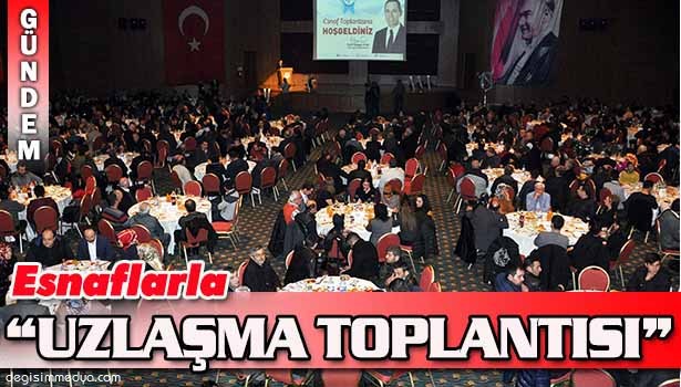 BAŞKAN UYSAL ESNAFLARLA BULUŞTU