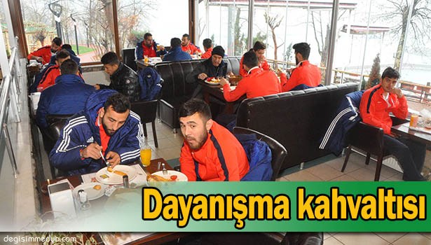 KÖMÜRSPOR'A DAYANIŞMA KAHVALTISI