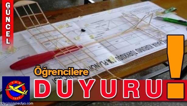 THK ŞUBE BAŞKANLIĞINDAN ÖĞRENCİLERE DUYURU:
