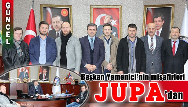 MAKEDONYADAN ÖĞRETMENLER BAŞKAN YEMENİCİYİ ZİYARET ETTİ