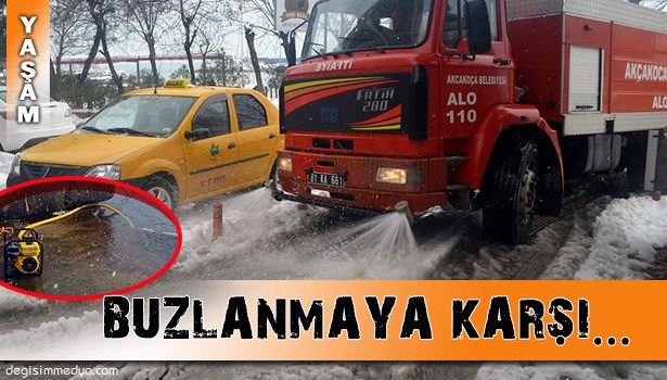 DENİZ SUYUYLA BUZLANMAYA ÇÖZÜM