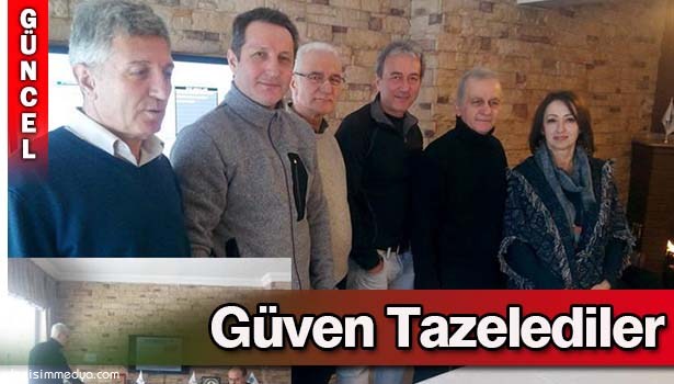 BAŞKAN ÇETİN ÖZÇEP VE YÖNETİM KURULU GÜVEN TAZELEDİ