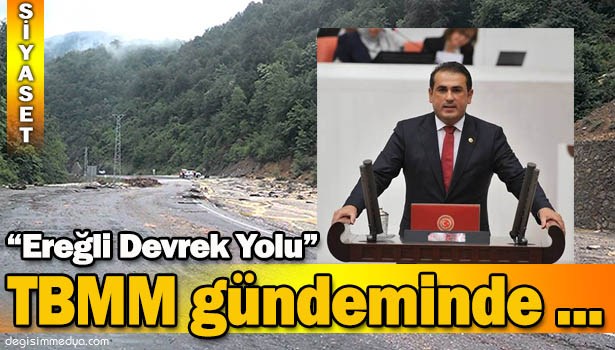 DEMİRTAŞ "EREĞLİ DEVREK YOLU" NU TBMM GÜNDEMİNE TAŞIDI
