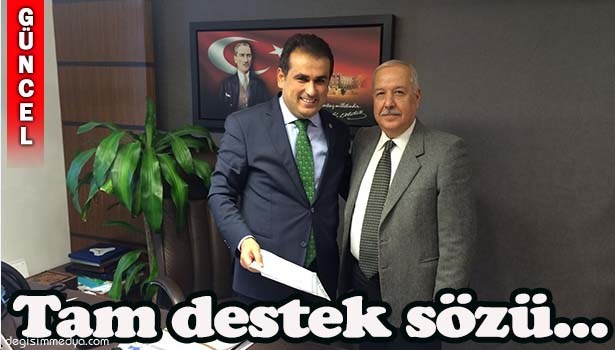 VEKİLLERDEN AKDEMİR'İN PROJELERİNE DESTEK