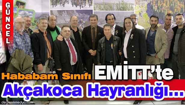 HABABAM SINIFI EMİTT'TE AKÇAKOCA STANDINI ZİYARET ETTİ
