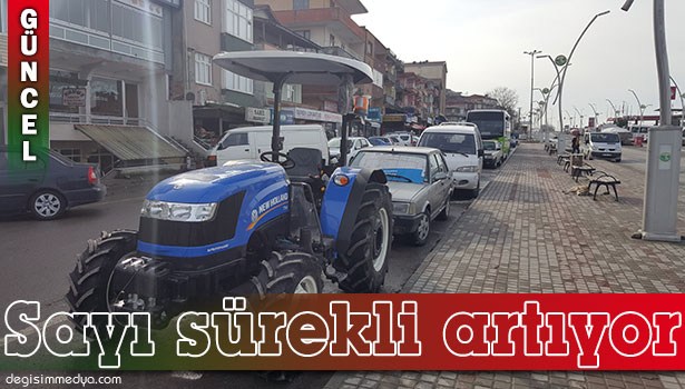 ALAPLI'DA 515 TESCİLLİ TRAKTÖR BULUNUYOR