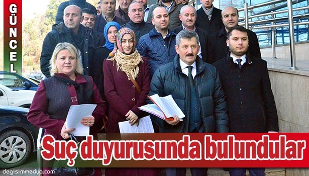 AK PARTİ İL BAŞKANLIĞI'NDAN KILIÇDAROĞLU HAKKINDA SUÇ DUYURUSU